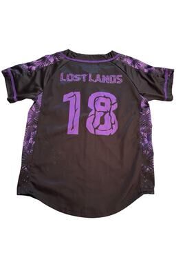 Lost Lands size XS 2018 music festival Black Purple Jersey